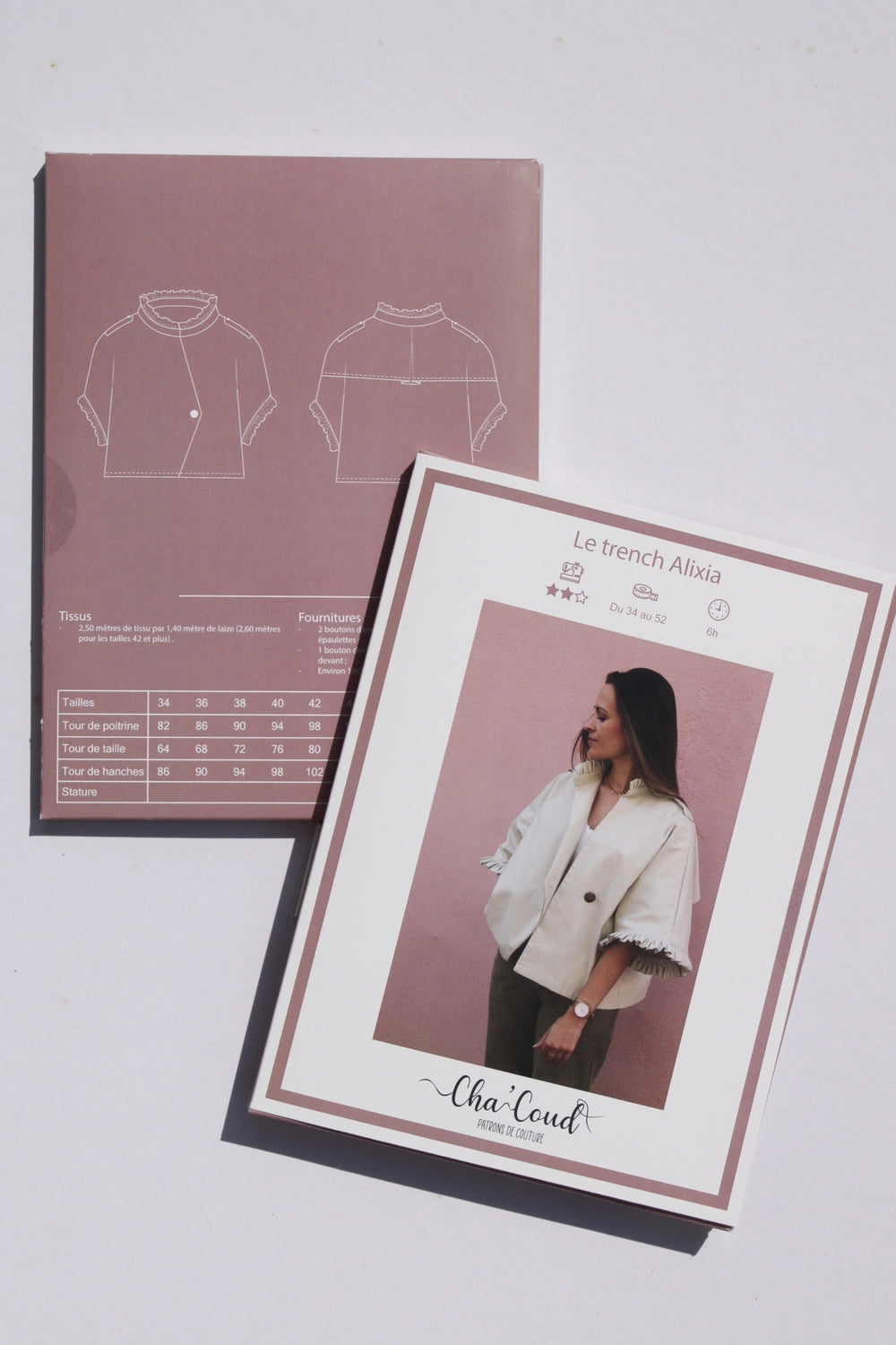 Sewing Pattern - Alixia Trench Coat