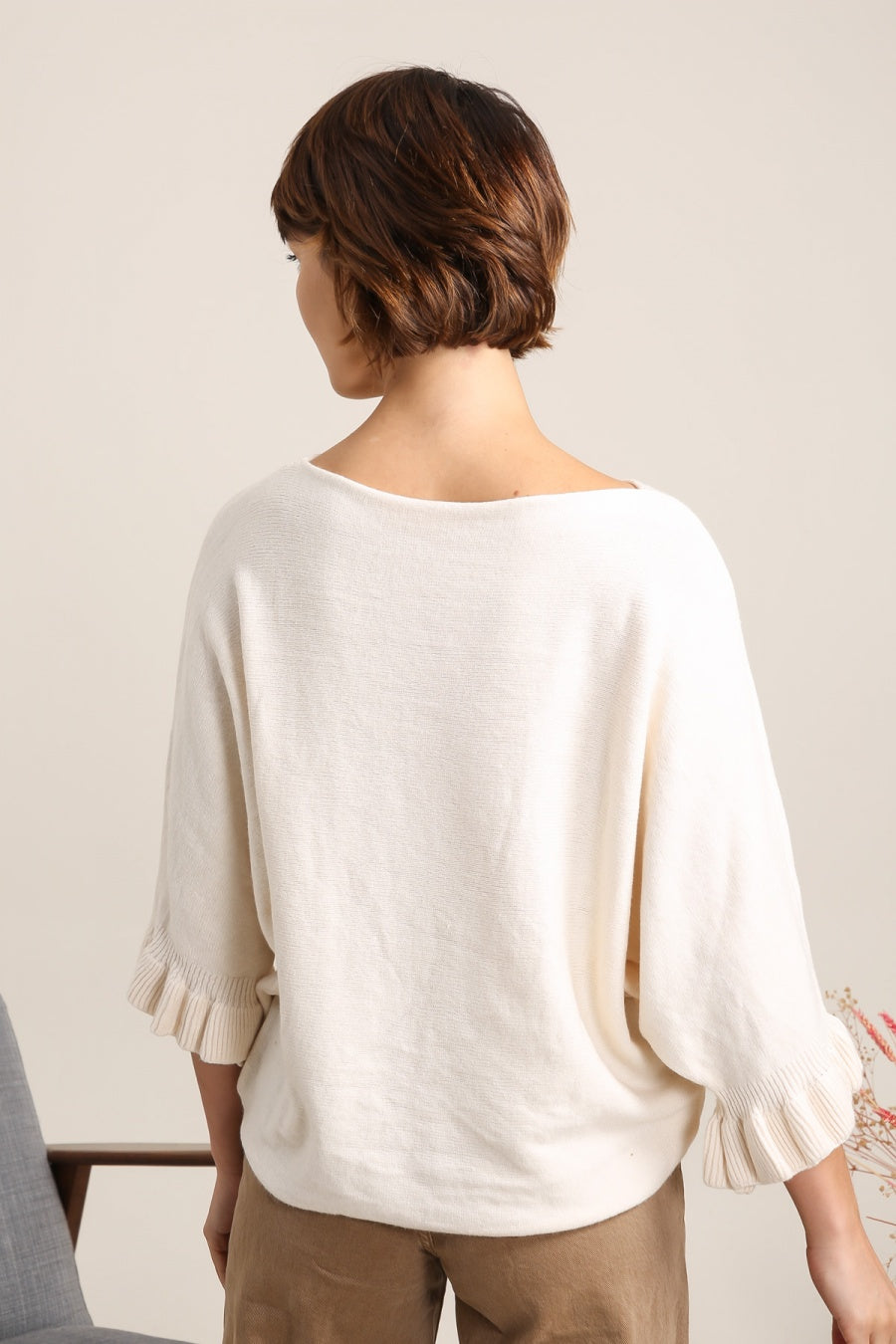 Claire Cashmere-Blend Batwing Sweater by ADORA PARIS