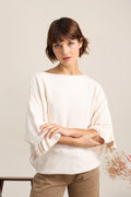 Claire Cashmere-Blend Batwing Sweater by ADORA PARIS