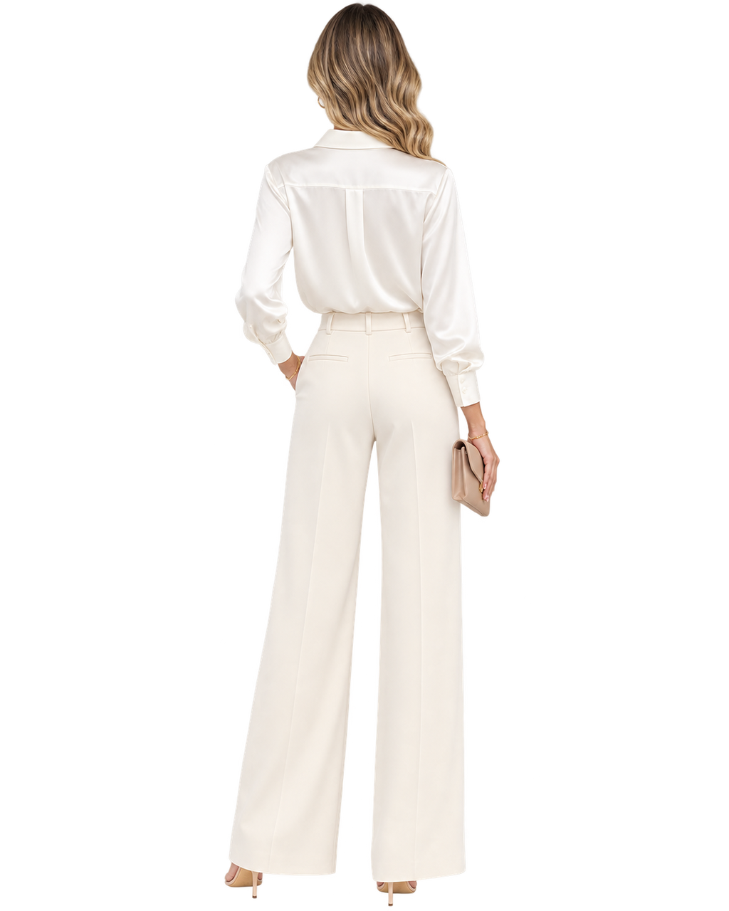 Céleste Silk-Effect Shirt