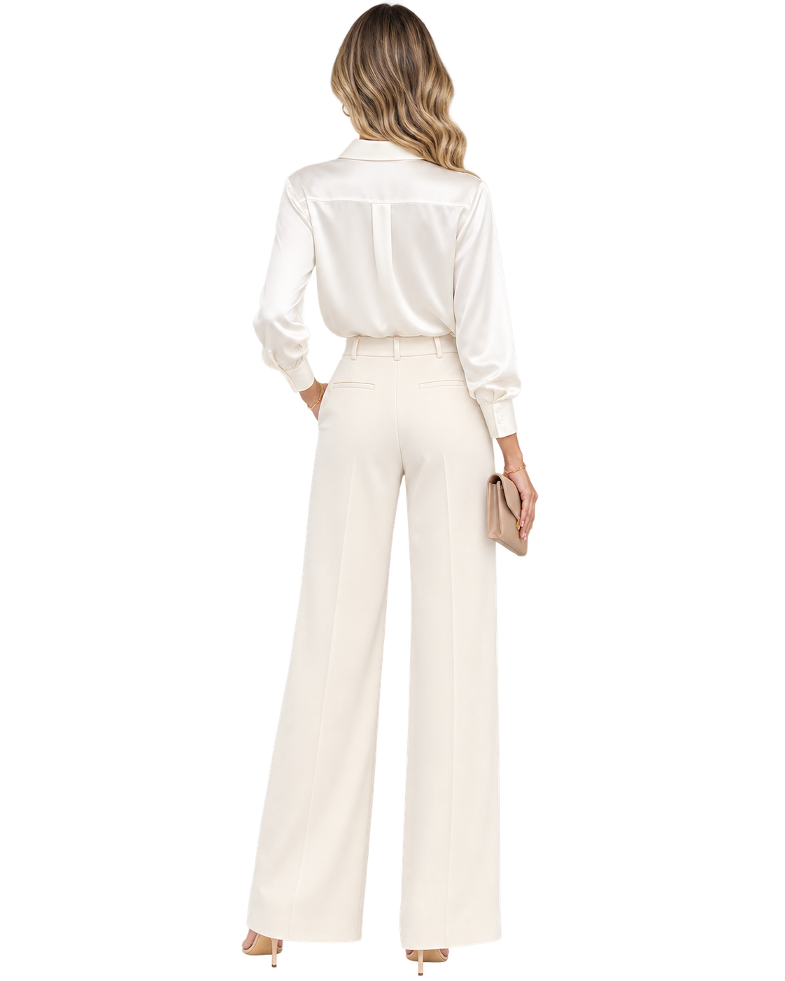 Céleste Silk-Effect Shirt